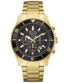 Bulova Men's Chronograph Marine Star Gold-tone Stainless Steel Bracelet Watch 43mm 98b250