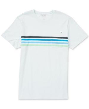 Billabong Men's Team Stripe-print Pocket T-shirt