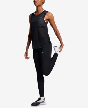 Nike Breathe Cut-out Back Running Tank Top