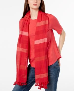 Eileen Fisher Organic Cotton Fringe Scarf