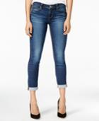 Articles Of Society Karen Cuffed Dark Blue Wash Skinny Jeans