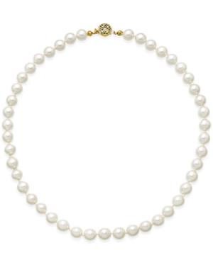 Charter Club Gold-tone Imitation Pearl Collar Necklace, Created For Macy's