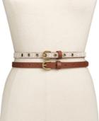 Inc International Concepts Crochet 2-for-1 Belt, Only At Macy's