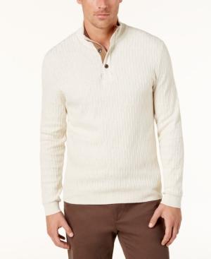 Tasso Elba Men's Mock Neck Sweater, Created For Macy's