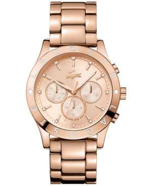 Lacoste Women's Charlotte Rose Gold-tone Stainless Steel Bracelet Watch 40mm 2000964