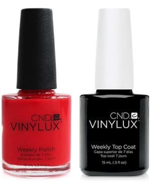 Creative Nail Design Vinylux Mambo Beat Nail Polish & Top Coat (two Items), 0.5-oz, From Purebeauty Salon & Spa
