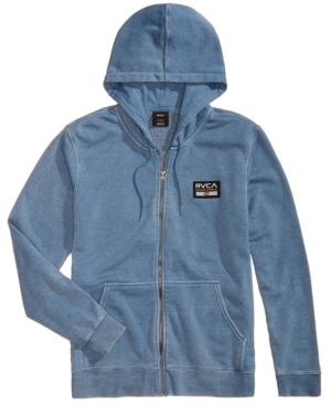 Rvca Men's Heathered Logo Hoodie