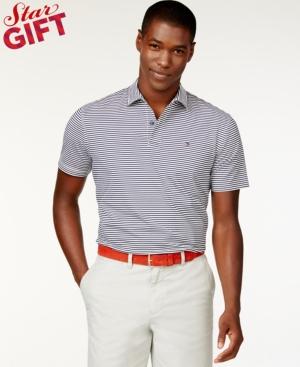 Tommy Hilfiger Alamo Striped Performance Polo