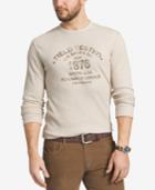 G.h. Bass & Co. Men's Big And Tall Thermal Knit Graphic-print Shirt
