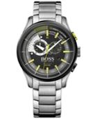 Hugo Boss Men's Chronograph Yachting Timer Ii Stainless Steel Bracelet Watch 45mm 1513336