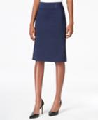 Jm Collection Embellished Pencil Skirt, Created For Macy's