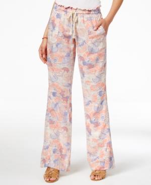 Roxy Juniors' Printed Drawstring Soft Pants