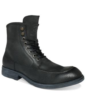 Kenneth Cole Reaction Work Hours Moc-toe Boots Men's Shoes