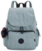 Kipling Ravier Medium Denim Backpack