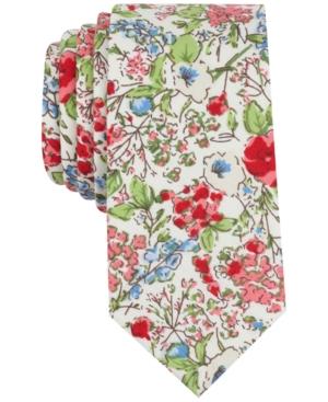 Bar Iii Men's Isabella Floral Skinny Tie, Created For Macy's
