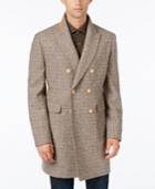 Tallia Men's Slim-fit Double-breasted Overcoat