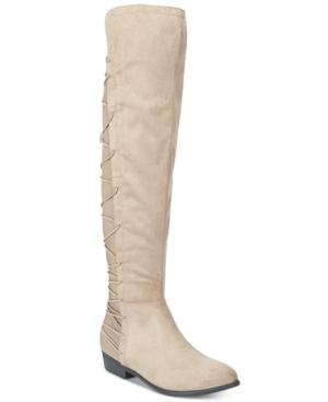 Material Girl Calyn Over-the-knee Stretch Boots, Only At Macy's Women's Shoes