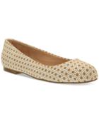 Nina Originals Peppy Round-toe Print Flat Sandals Women's Shoes