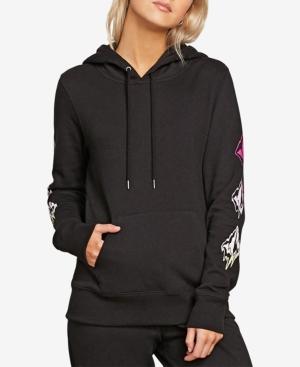 Volcom Juniors' Stone Sleeve-graphic Hoodie