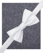 Alfani Spectrum Solid Bow Tie And Pocket Square Set, Only At Macy's