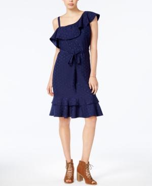 Maison Jules One-shoulder A-line Dress, Created For Macy's