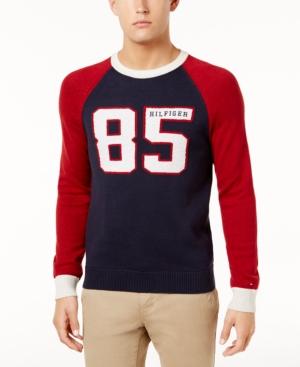 Tommy Hilfiger Men's Logo Raglan Sweater