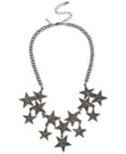 Inc International Concepts Hematite-tone Pave Star Collar Necklace, Only At Macy's