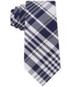 Tommy Hilfiger Men's Arctic Plaid Slim Tie