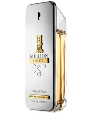 Paco Rabanne Men's 1 Million Lucky Eau De Toilette Spray, 3.4-oz.