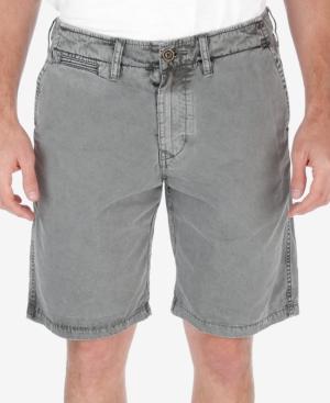 Lucky Brand Men's Twill Flat-front Shorts