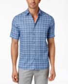 Alfani Men's Geometric Print Stretch Shirt, Only At Macy's