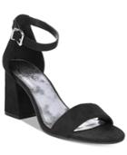 143 Girl Newsie Two-piece Block-heel Sandals Women's Shoes