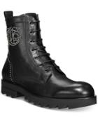 John Galliano Lug Sole Plain Toe Boots Men's Shoes