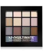 Nyx Professional Makeup Ultimate Shadow Palette, Cool Neutrals