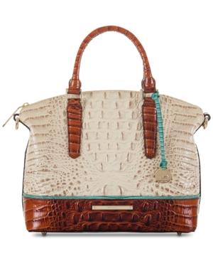 Brahmin Vanilla Duxbury Small Satchel
