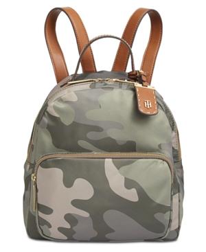 Tommy Hilfiger Julia Camo Mini Dome Backpack
