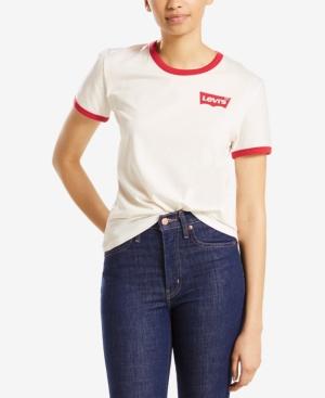 Levi's Cotton Logo Ringer T-shirt