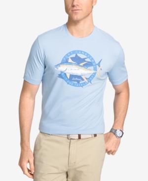 Izod Men's Big Fin Graphic Print T-shirt