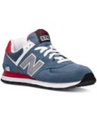 New Balance Men's 574 Core Plus Casual Sneakers From Finish Line