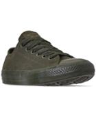 Converse Unisex Chuck Taylor All Star Suede Mono Color Low Top Casual Sneakers From Finish Line