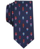 Bar Iii Men's Popsicle Conversational Skinny Tie, Only At Macy's