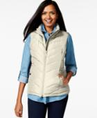 Charter Club Quilted Chevron Vest, Only At Macy's