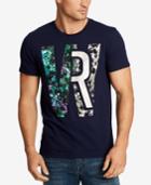 William Rast Men's Wr Graphic-print Logo Cotton T-shirt