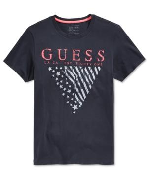 Guess Men's Usa Graphic-print Logo T-shirt