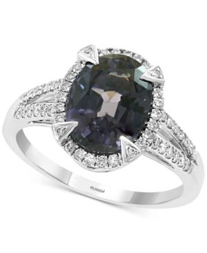 Effy Gray Spinel (3-1/4 Ct. T.w.) & Diamond (1/4 Ct. T.w.) Ring In 14k White Gold