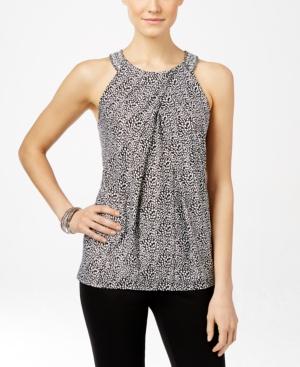 Inc International Concepts Pleated Halter Top, Only At Macy's