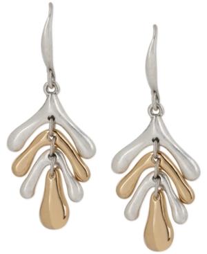 Robert Lee Morris Soho Two-tone Sculptural Drop Earrings