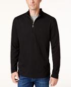 Tommy Bahama Men's Quarter-zip Lightweight Sweater, Only At Macy's