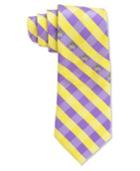 Eagles Wings East Carolina Pirates Checked Tie