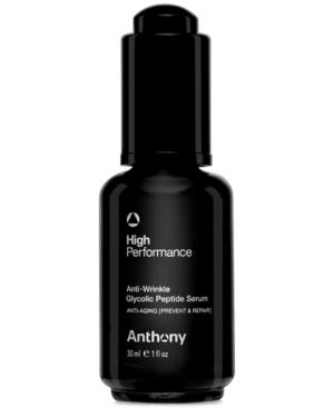 Anthony Men's High Performance Anti-wrinkle Glycolic Peptide Serum, 1 Oz